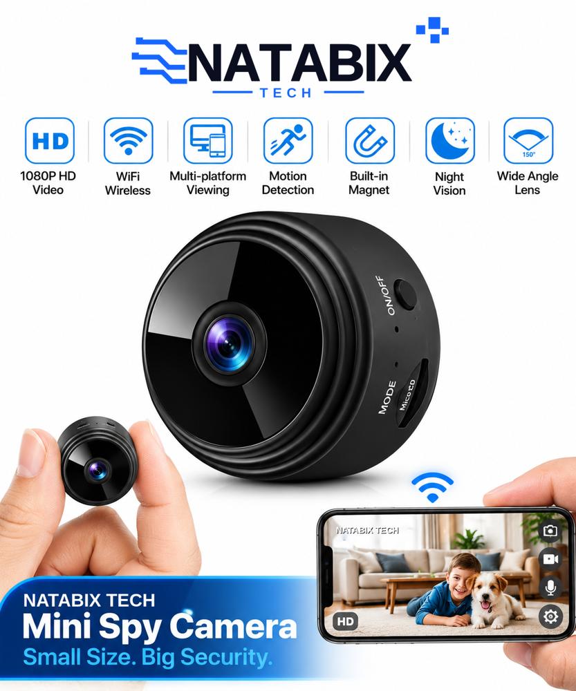 NATABIX TECH mini spy camera, photo 4
