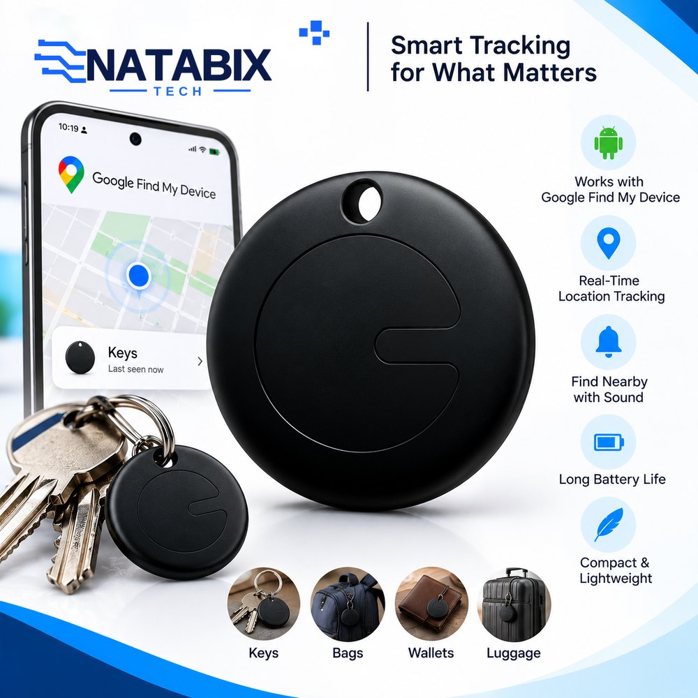 Smart tracker that works with Google Find My Device