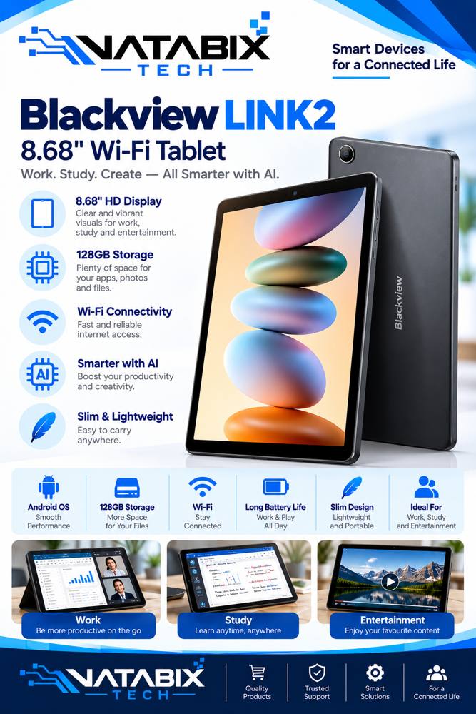 Blackview LINK2 8.68 inch Wi-Fi tablet