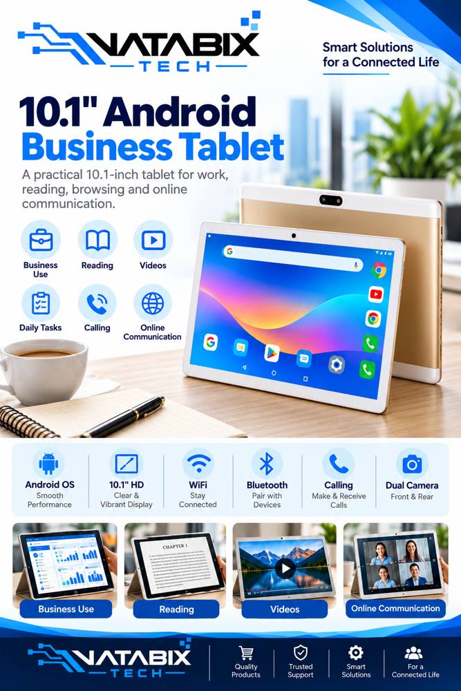 10.1 inch Android business tablet